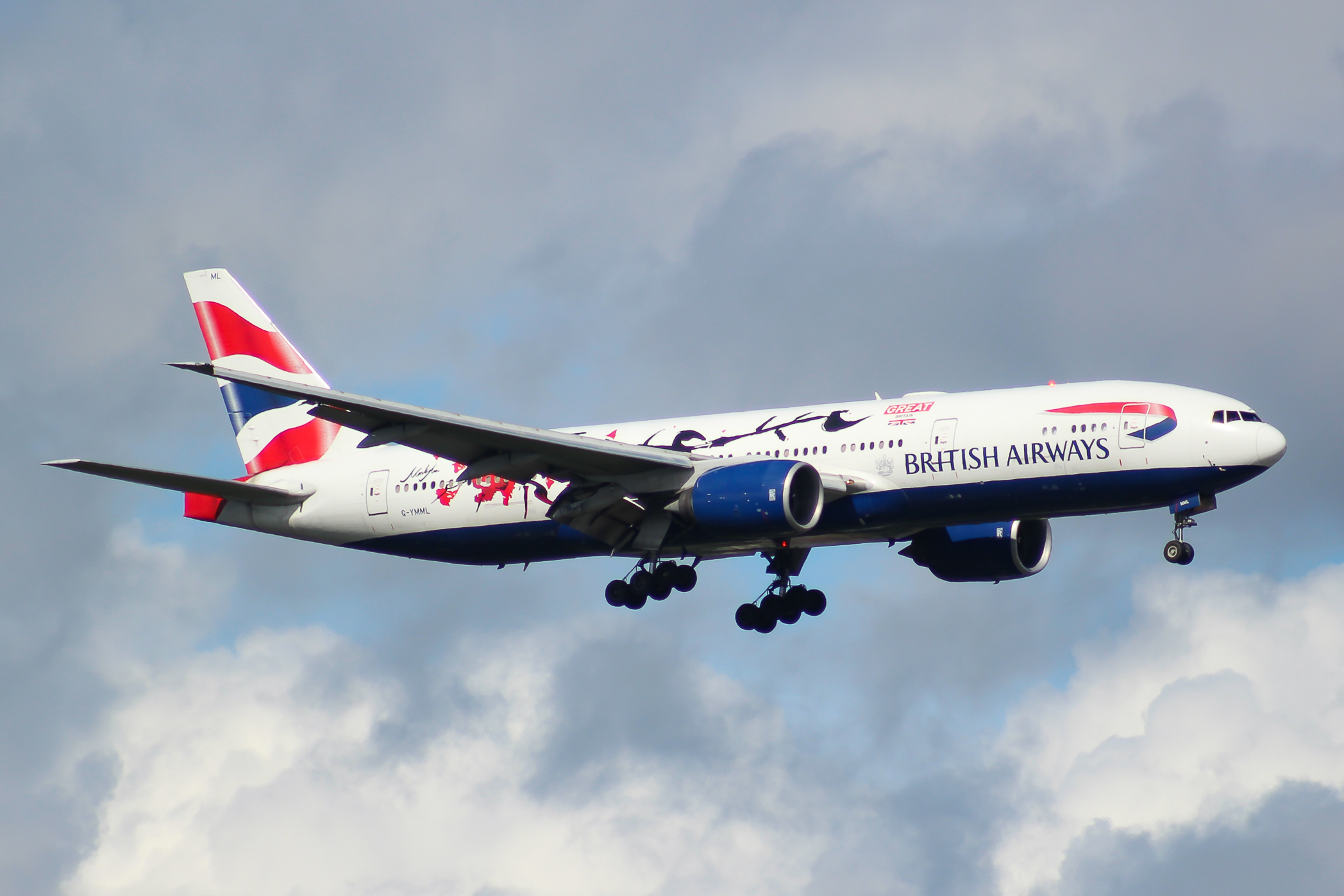 Photo of G-YMML - British Airways Boeing 777-200ER at SEA