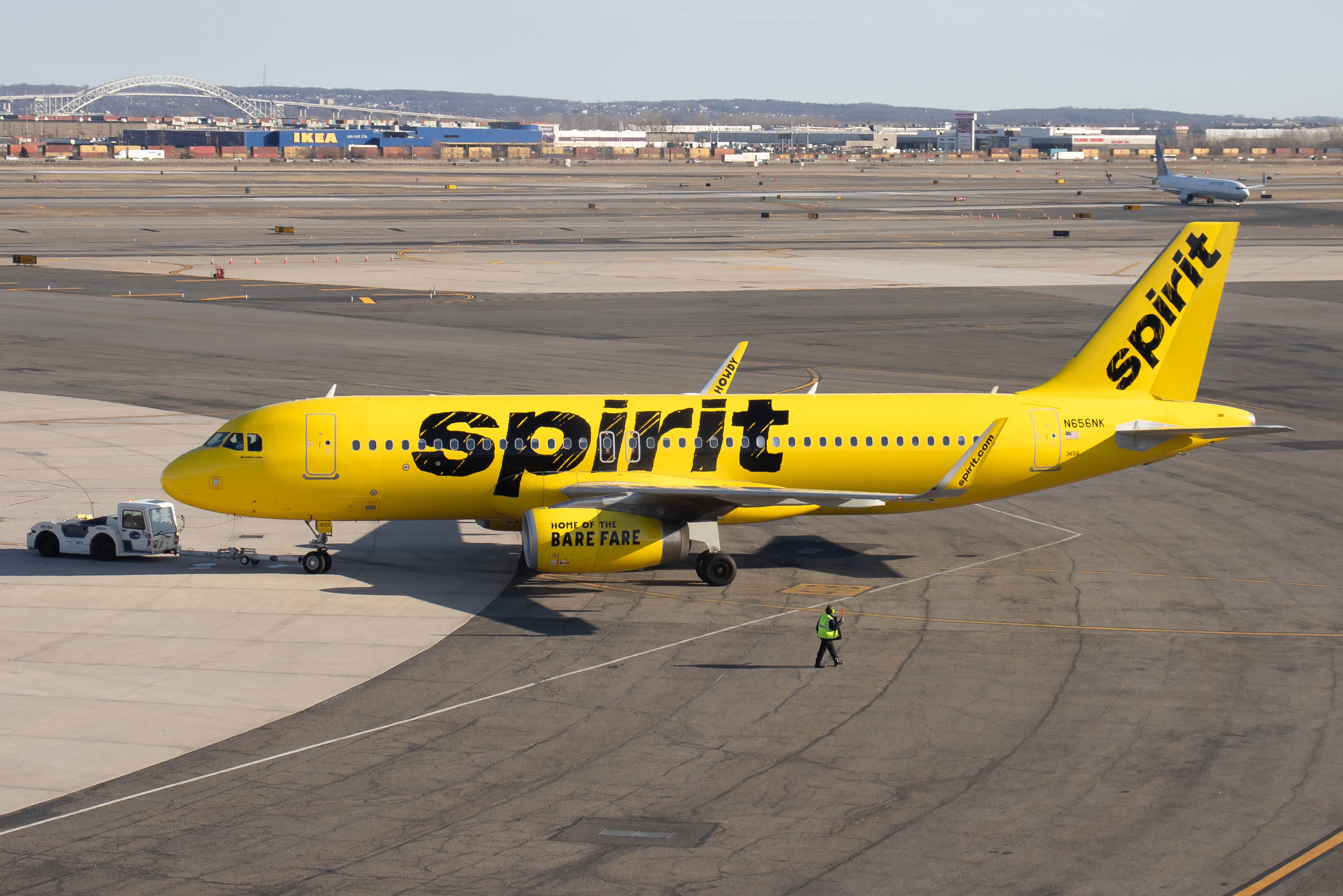 Photo of N656NK - Spirit Airlines Airbus A320 at EWR