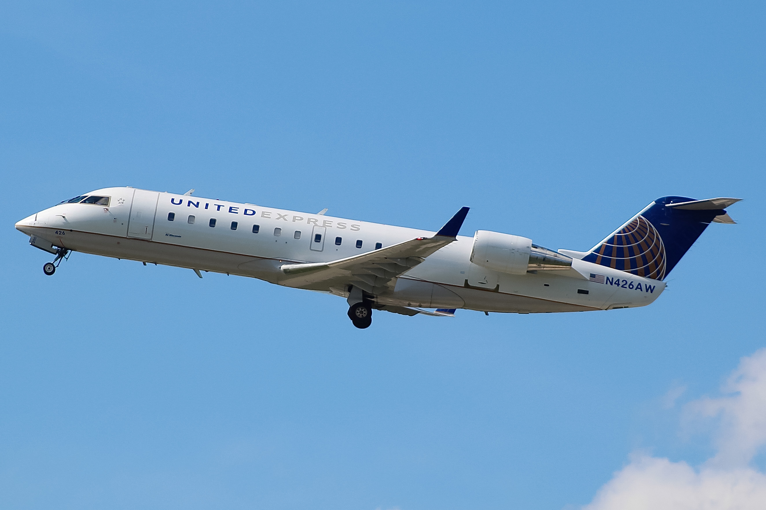 PHOTOS: United Express Jet Overruns Runway in Dayton, Ohio