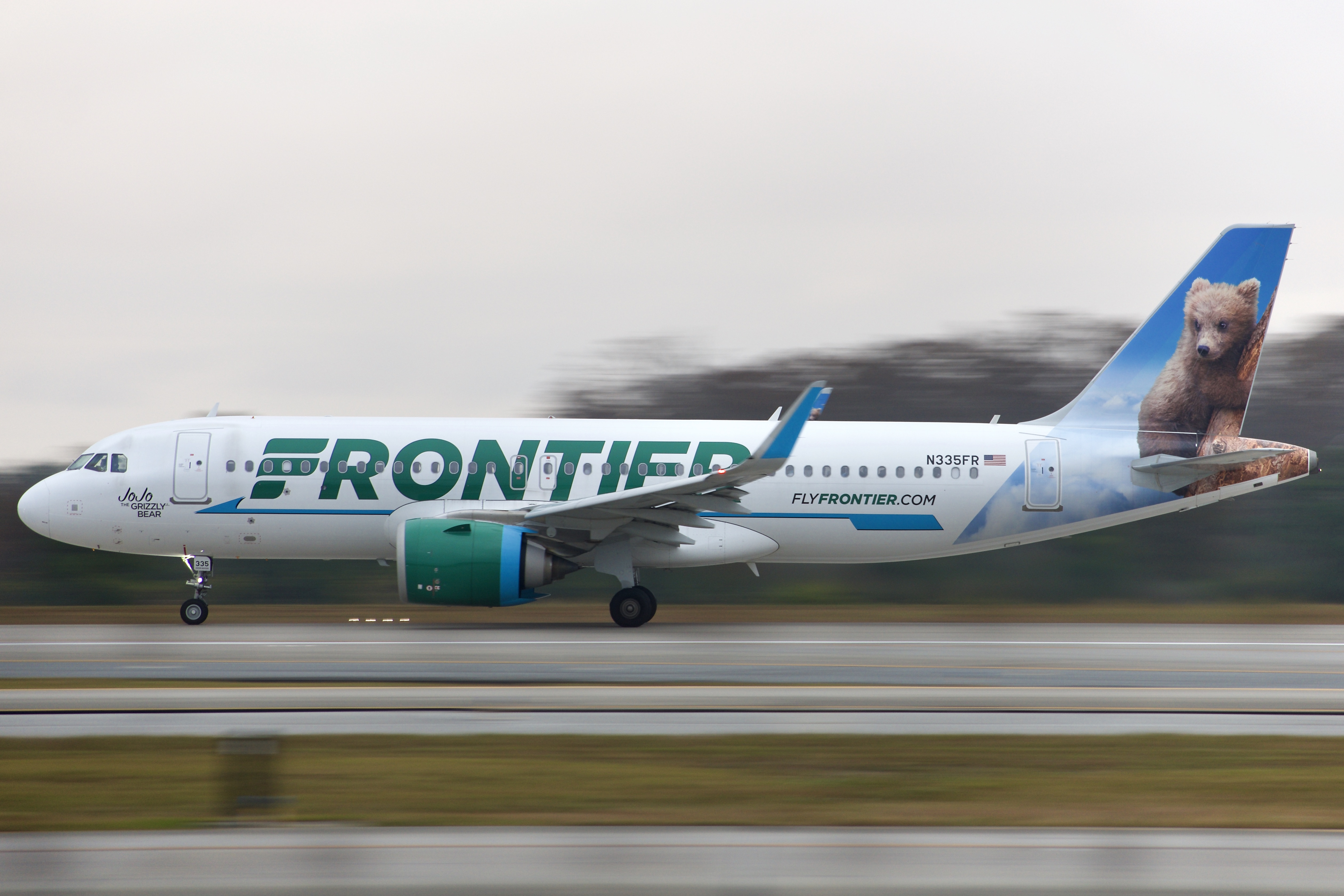 Photo of N335FR - Frontier Airlines Airbus A320NEO at MCO