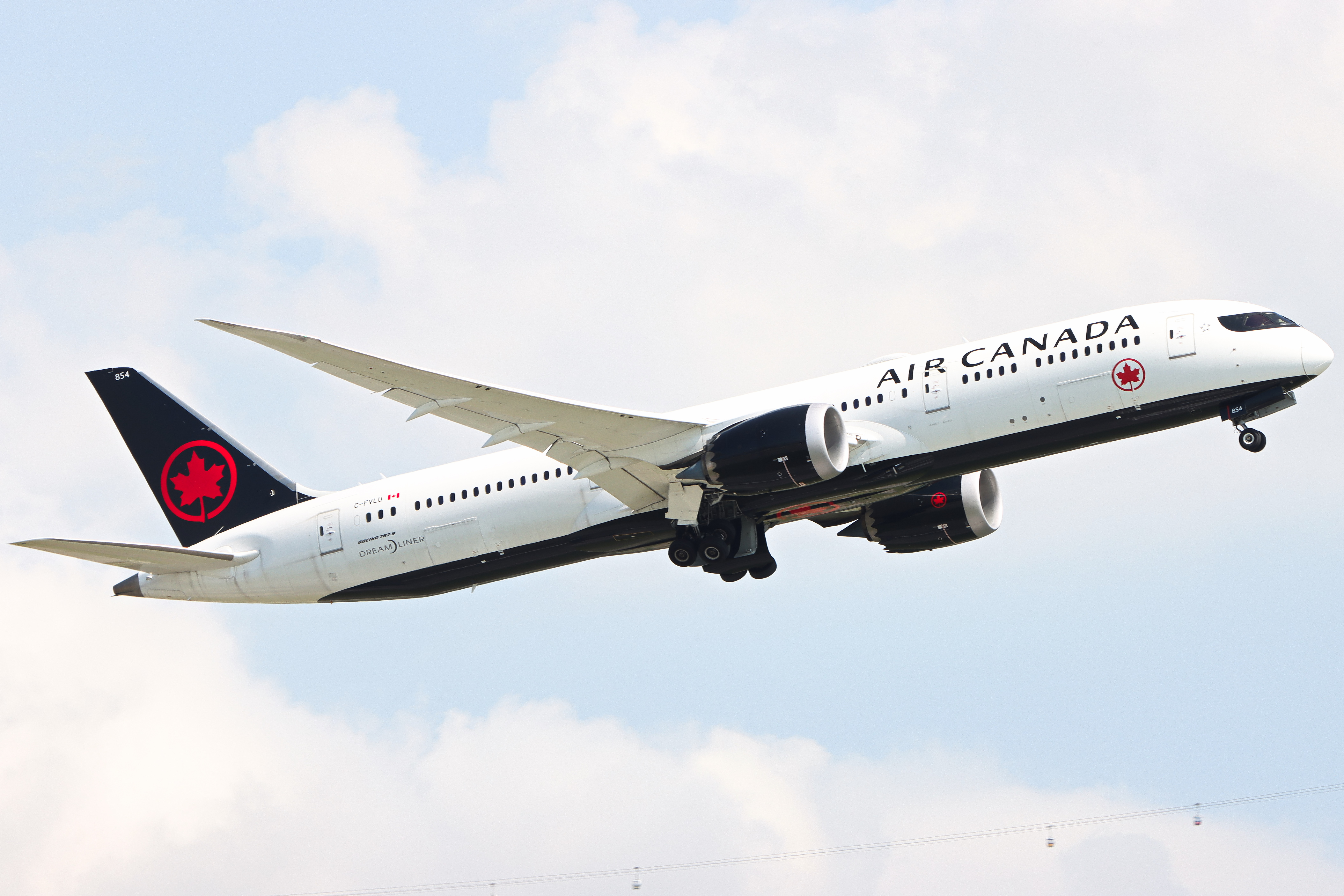 Photo of C-FVLU - Air Canada Boeing 787-9 at HKG